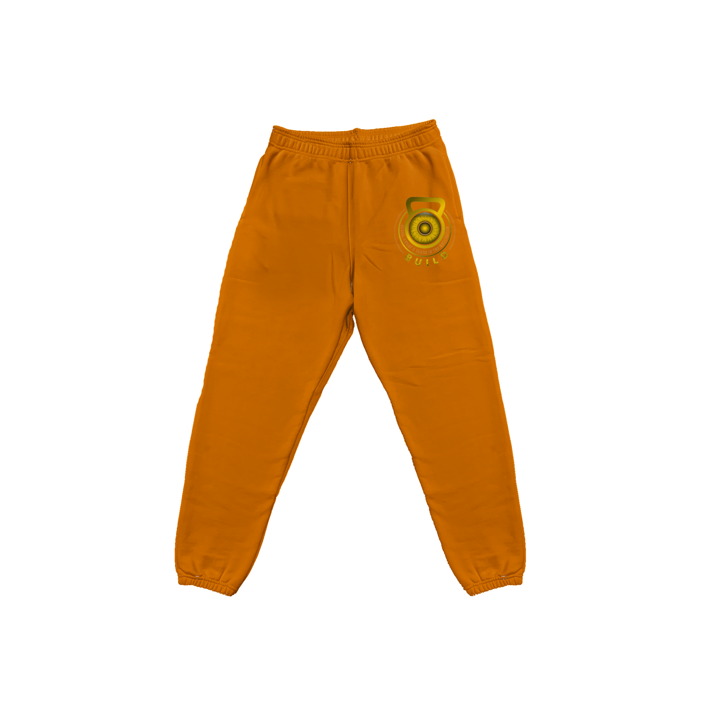 TAN "BUILD" SWEATPANTS