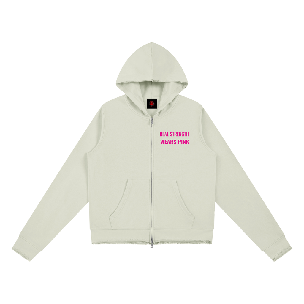 Women’s Raw Edge Full Zip Hoodie