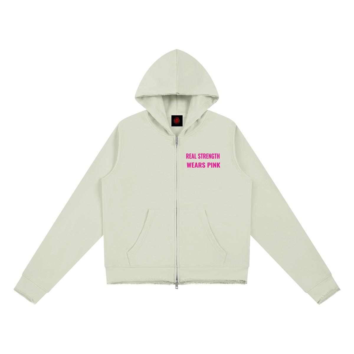 Women’s Raw Edge Full Zip Hoodie
