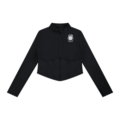 Women's Slim Fit Full-Zip Yoga Jacket