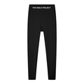 Women's Solid High Rise Leggings