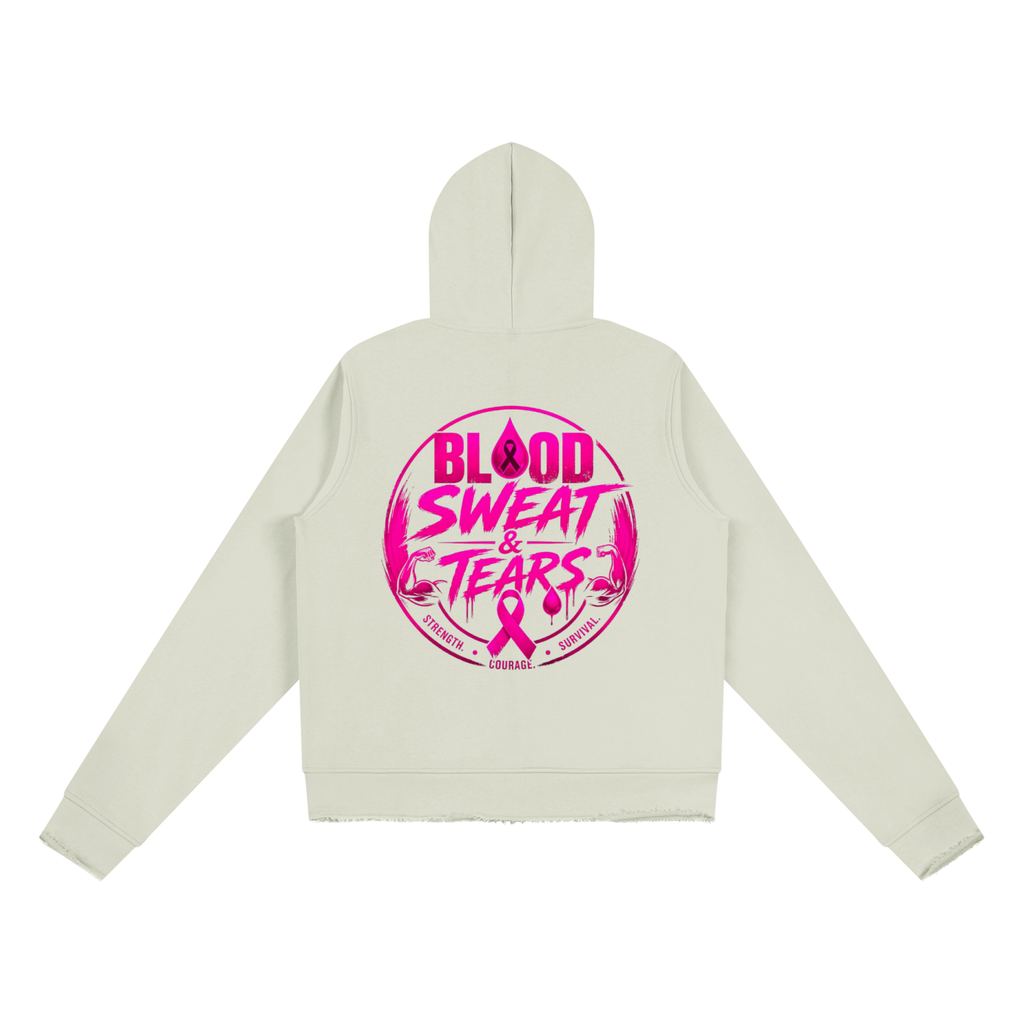 Women’s Raw Edge Full Zip Hoodie