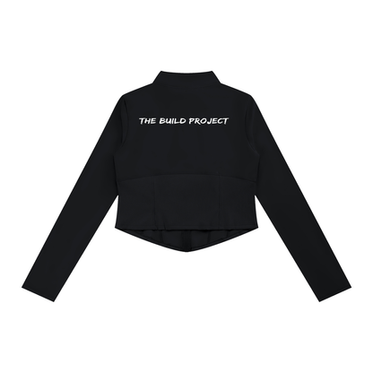 Women's Slim Fit Full-Zip Yoga Jacket
