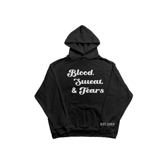 BLACK "BST" HOODIE