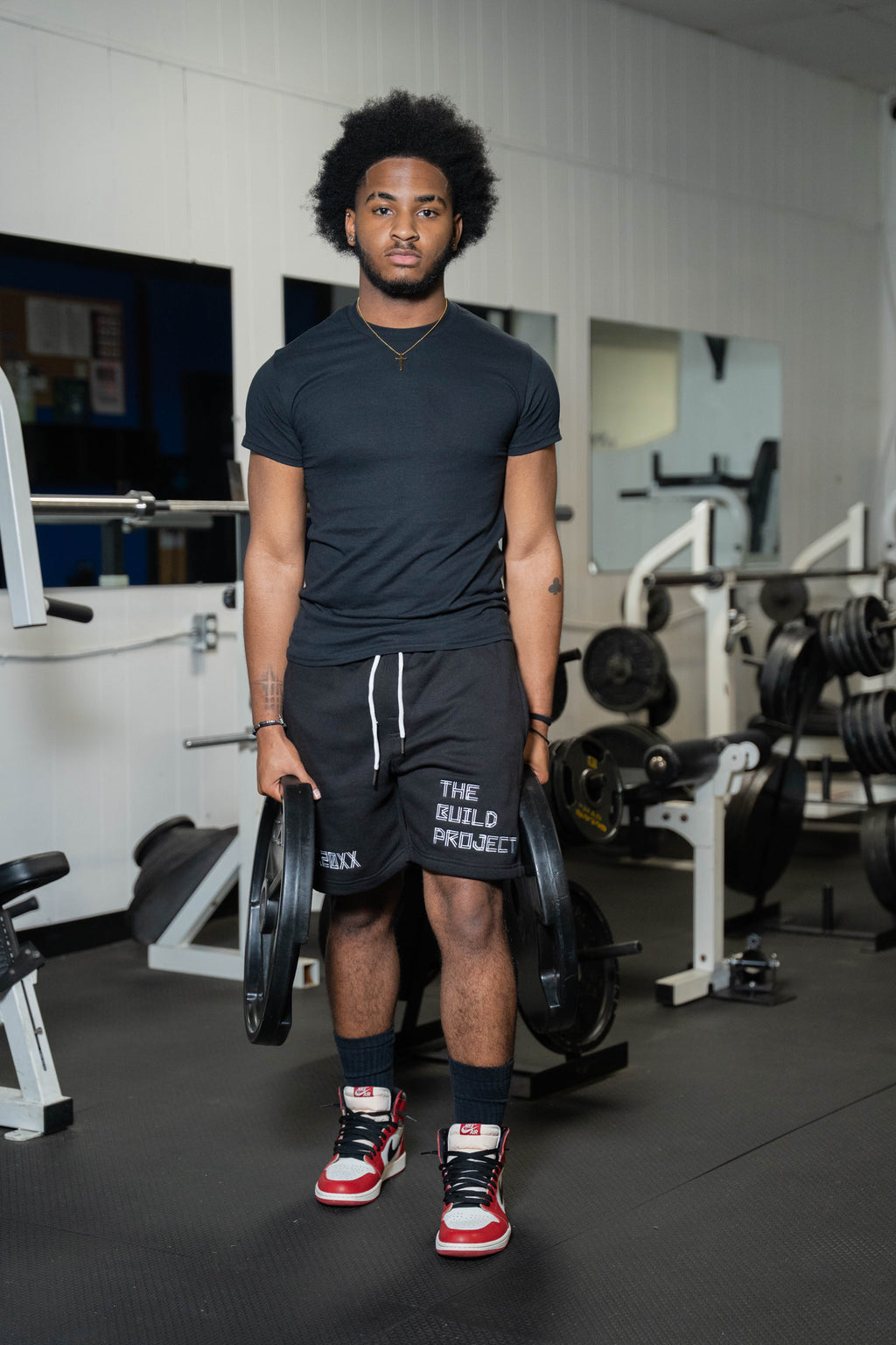 "SWEAT" SHORTS