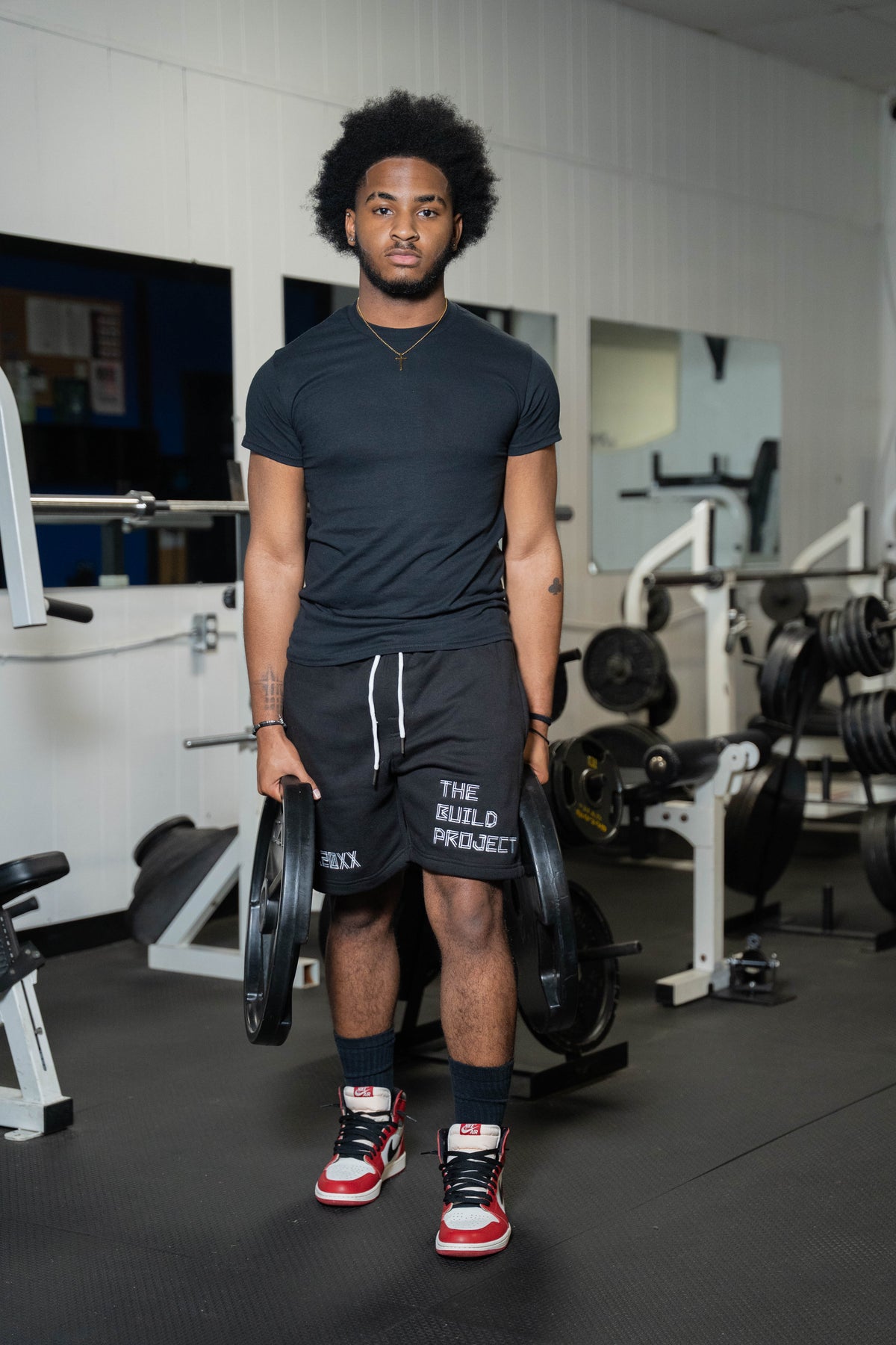 "SWEAT" SHORTS