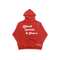 RED "BST" HOODIE