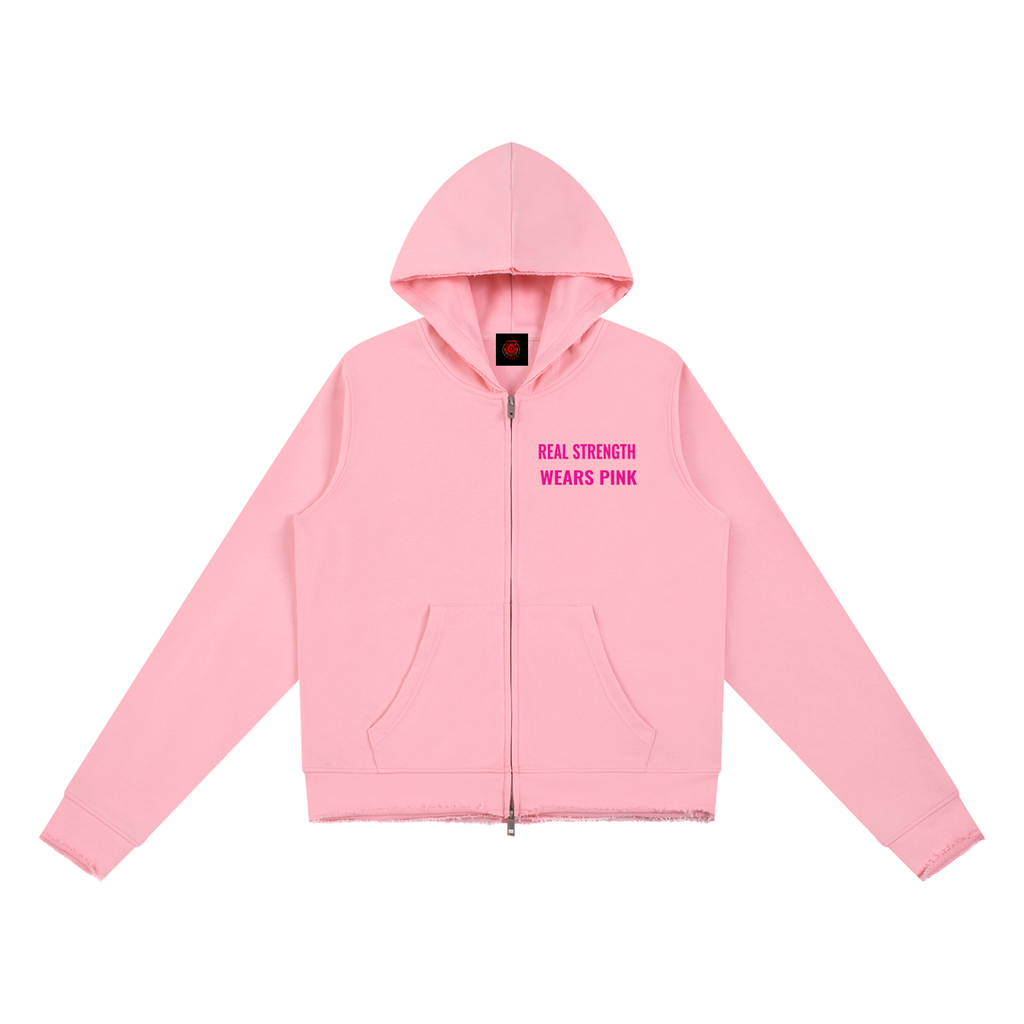 Women’s Raw Edge Full Zip Hoodie