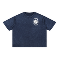 Mineral Wash Boxy Cotton T-Shirt