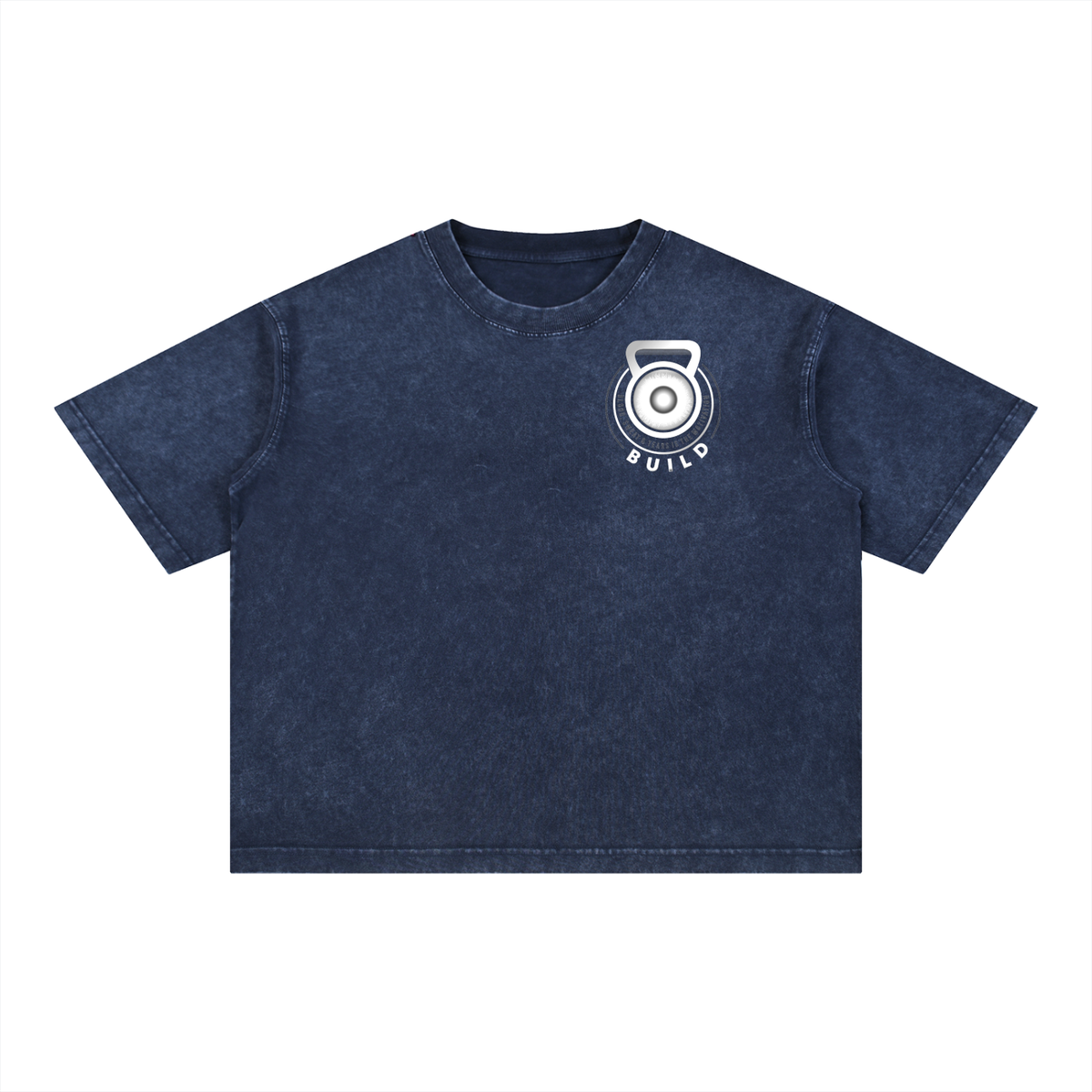 Mineral Wash Boxy Cotton T-Shirt